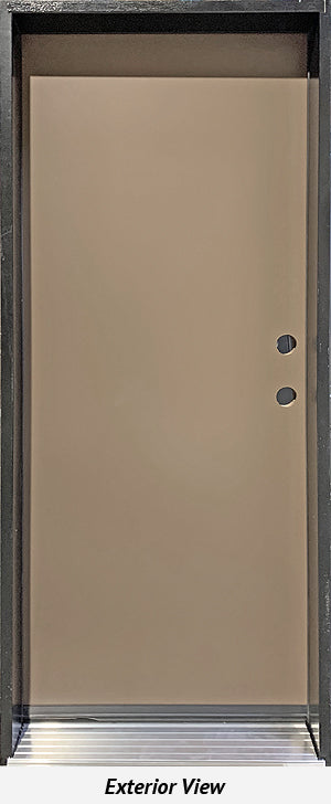 Flush Insulated Entry Door, Short Height 30