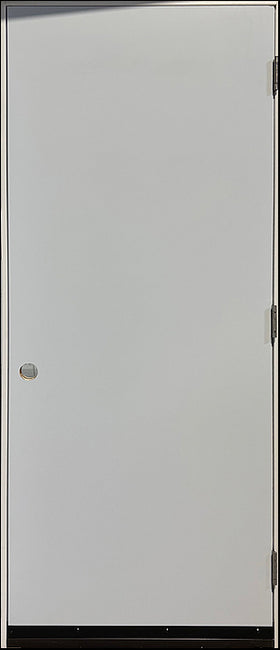Steel Insulated Entry Doors Flush, Various Size, Minor Cosmetic Flaw - 0