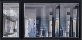 Casement Window 2-Section 114 1/4" Wide x 62 1/4" Tall Triple Glazed