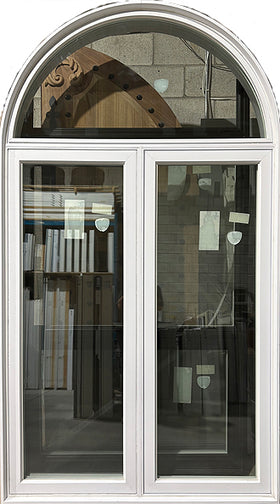 Casement Window-Round Top 54 1/4" Wide x 98 1/2" Tall-TripleGlazed