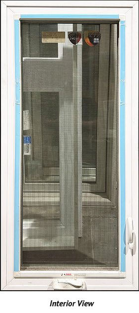 Casement Window Right Hinge, 23 1/2" Wide x 50 1/2" Tall-White - 0