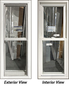 Double Hung Window 20 1/2" Wide x 53 1/2" Tall