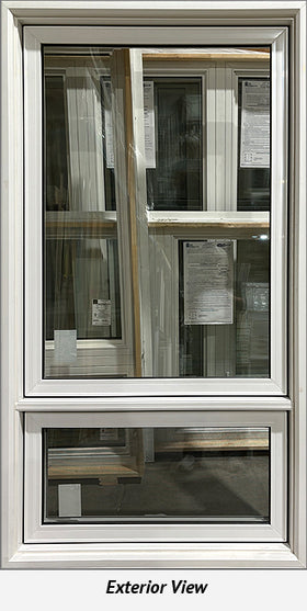 Fixed Over 20" Awning Window 37 1/2" Wide x 72 1/2" Tall