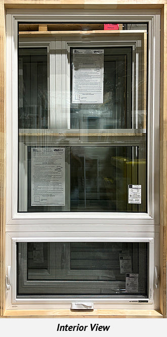Fixed Over 20" Awning Window 37 1/2" Wide x 72 1/2" Tall - 0