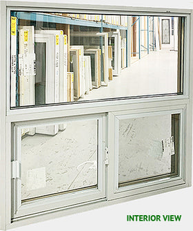 Side-Sliding Window 40" Wide x 40" Tall-½ Split. - 0