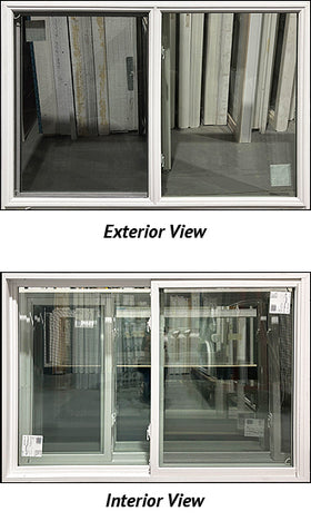 Side Slider Single Tilt 59 1/2" Wide x 41 1/2" Tall Low-e 272