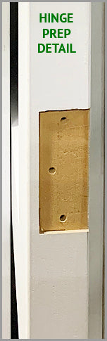 SHAKER DOOR 5-PANEL 24" x 90" Machined - Minor Blemish - 0