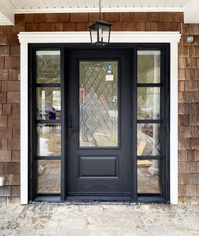 "Canterbury" Design Entry System with Divided Lite Sidelites - 0
