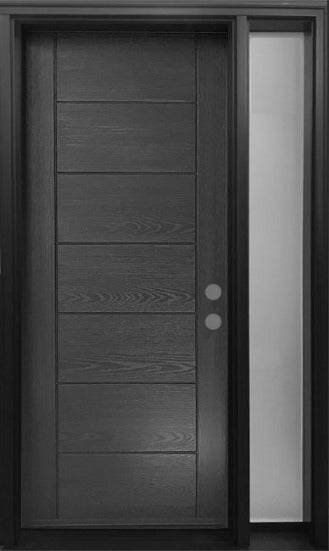 Black Fiberglass Entry Door | Luma Doors and Windows