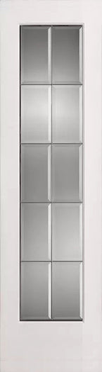 French Door 10-Lite Clear Beveled Glass 24