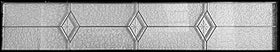"West Coast" Triple Insulating Glass 66½" Wide x 12½" Tall - 0