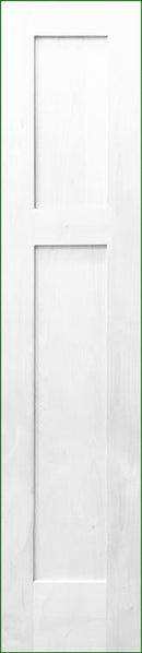 SHAKER DOORS 2 PANEL CRAFTSMAN Narrow 16", 20", 22" x 80"-1