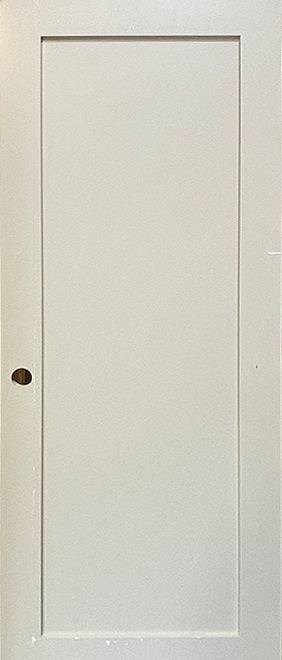 SHAKER 1-PANEL DOORS-Machined and Painted Up to 80" Tall