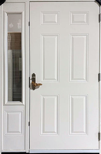 Door-Sidelite Entry System 34" Door, Clear Sidelite, Multipoint Lock - 0