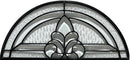 Decorative Single Glaze Insert 21" x 9 1/4" Style 5-1