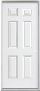 Steel Insulated Entry Doors, 6-Panel Design 32"-2