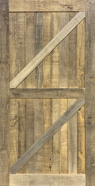 Barn Door Custom Style Rustic Wood 42