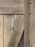 Barn Door "Z" Style Rustic Wood 36" Wide x 84" Tall