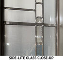 Fiberglass Entry Door with One Sidelite 46 1/2" Wide x 94 1/2" Tall-2