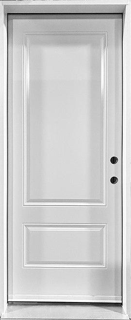 Steel Insulated Entry Doors, 2-Panel Design 32"