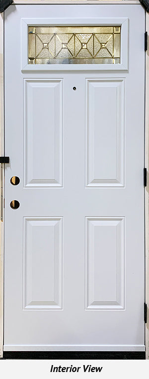 Insulated Entry Door, "Fairhaven" 4-Panel 32" x 80" Left Hinge - 0