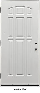 Steel Insulated Entry Door, 9-Panel Design 36" Right Hinge-2