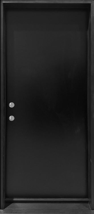 Flush Black Exterior door Right Hinge on sale