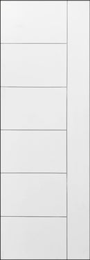 Flush Grooved Interior Door 32" x 96" Minor Blemish or Repaired-1