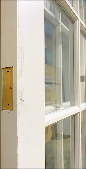 French 8-Lite Door 32 1/8" x 96" Clear Glass Refurbished