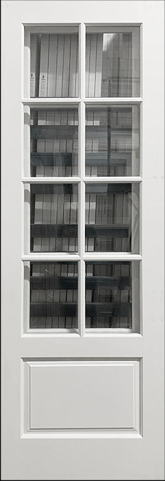 French 8-Lite Door 32 1/8" x 96" Clear Glass Refurbished - 0
