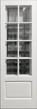 French 8-Lite Doors Clear Glass 96" Tall Refurbished