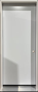 Steel Insulated Entry Doors Flush, Various Size, Minor Cosmetic Flaw-1