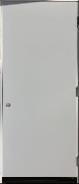 Steel Insulated Entry Doors Flush, Various Size, Minor Cosmetic Flaw - 0