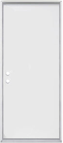 Steel Insulated Entry Doors Flush, Various Size, Minor Cosmetic Flaw-4