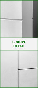Flush Grooved Interior Doors 1 3/4" Thick - 108" Tall-2
