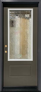 Entry Door, 48" Novatech Thermacrystal Glass 34" x 80" Right Hinge