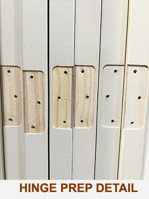SHAKER 1-PANEL DOORS-Machined and Painted Up to 80" Tall