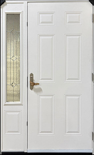 Door-Sidelite Entry System 34" Door, Decorative Sidelite, Multipoint Lock - 0