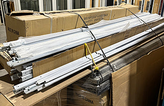 Job-lot Of Over 600 Pieces Bifold Door Tracks