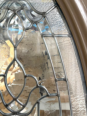 "Marquise" Front Entry System-34" Door and Sidelite-50 1/2" x 81 1/2"