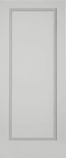 Raised 1 Panel Solid Doors Primed 84" Tall-1