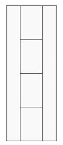 Groove Add-On For Our Flush Doors-Style RG32-1