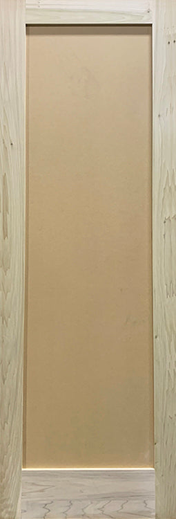 Shaker Style Doors-Poplar-1 Panel Design 96" Tall