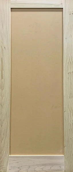 Shaker Doors 1-Panel Design Poplar/MDF Panel 80" Tall