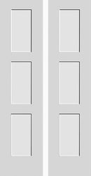 IN STOCK Pair Shaker Doors 3 Panel 16" x 80" each door-1