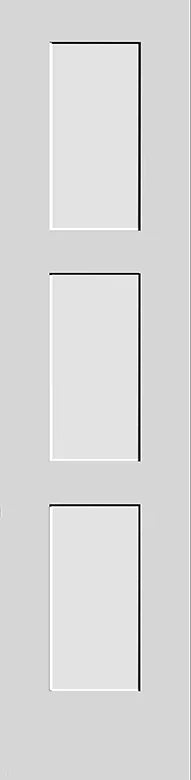 SHAKER DOORS 3-PANEL-MINOR BLEMISH OR REPAIRED 80" Tall