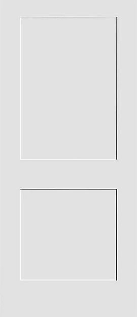 SHAKER DOOR 2-PANEL 31 3/4" x 78"