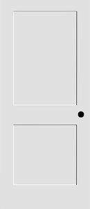 SHAKER DOORS 2-PANEL-MINOR BLEMISH OR REPAIRED 80" Tall-4