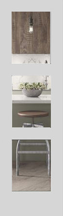 Shaker Doors 3-Panel CLEAR GLASS 80" Tall.-2