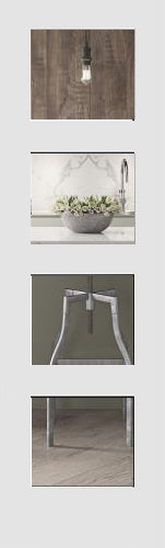 Shaker Doors 4-Panel CLEAR GLASS 80" Tall.